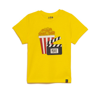 Μπλούζα κοντομάνικη Popcorn & Movie AKO